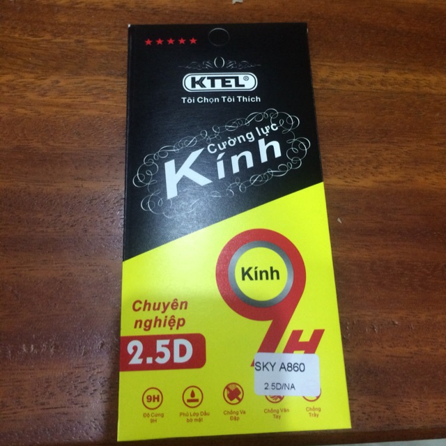 Kính cường lực sky A860