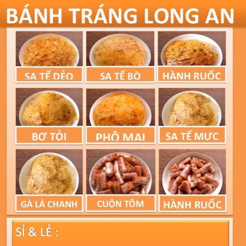 BÁNH TRÁNG LONG AN