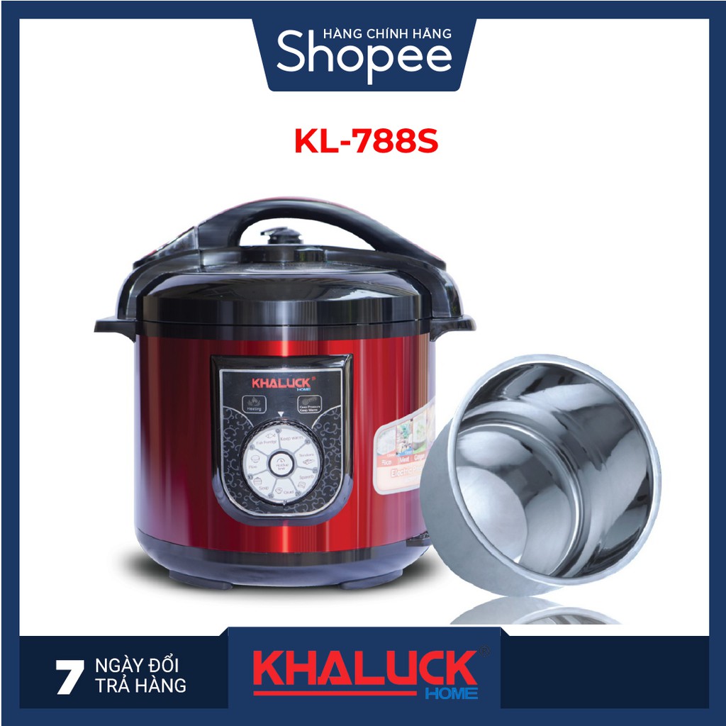 Nồi áp suất điện Khaluck KL-788S - Lồng nồi Inox