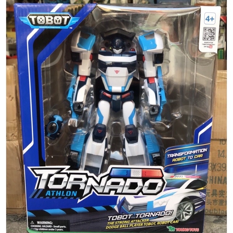 Đồ Chơi Lắp Ráp ToBot Tornado Biến Hình -Chính Hãng Young Toys