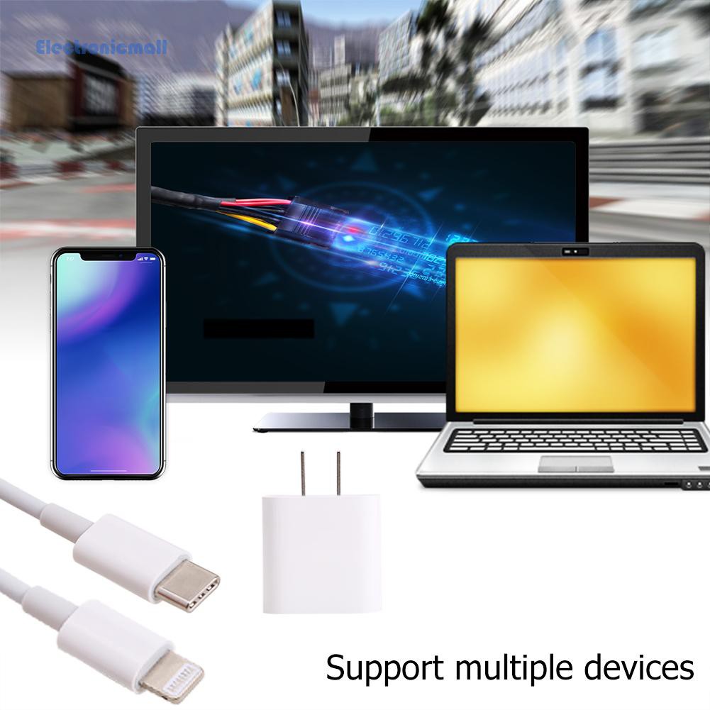 Củ Sạc Nhanh Ele 3c 18w Usb-C Cho Iphone 12 Pro Max 12 Mini 11 Xs