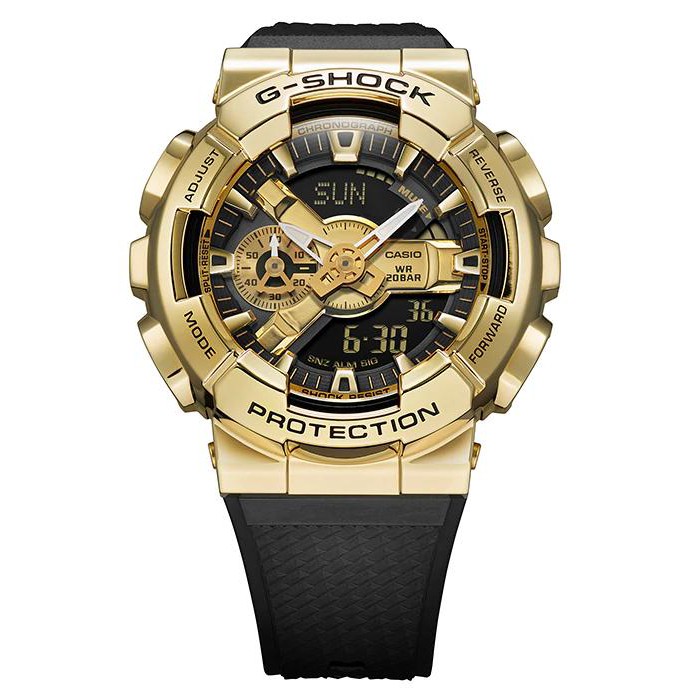 Đồng Hồ Casio Nam Dây Nhựa GSHOCK GM-110G-1A9DR Chính Hãng