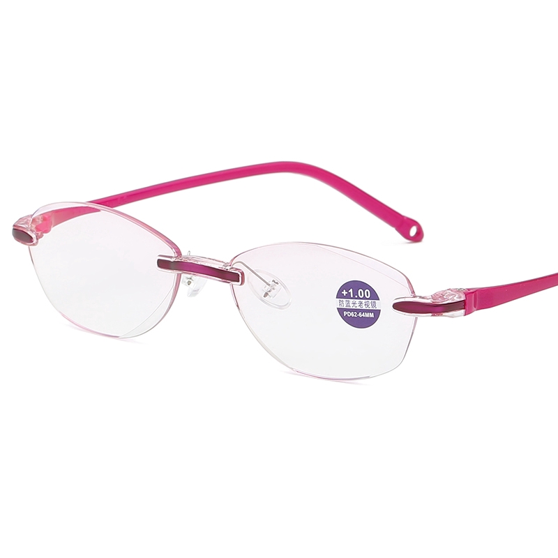 Kính đọc sách không viền chống ánh sáng xanh cho nam và nữ