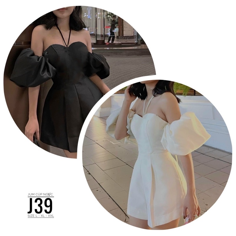 BIGSIZE jumsuit cúp ngực J39