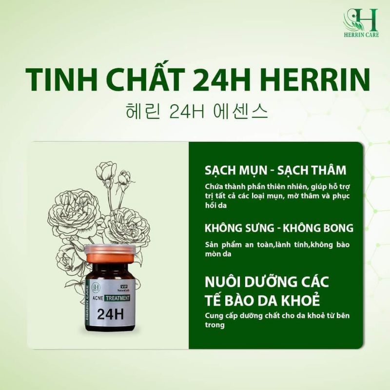 TINH CHẤT MỤN 24H HERRIN SPA