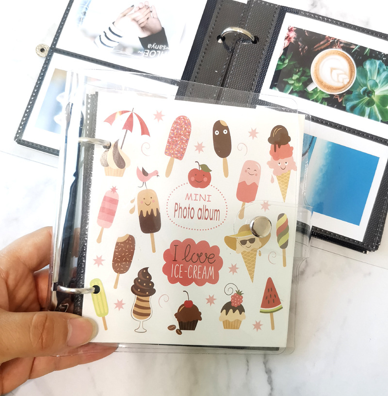 Album Ảnh 3 Inch K-Pop Chứa 100 Tấm Mini Fuji Instax & Name