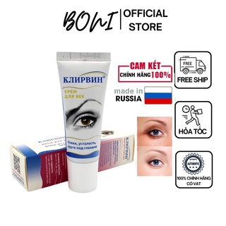 Kem giảm thâm mắt Klirvin Nga-  kem mờ thâm, xoá nếp nhăn mắt [100% CHÍNH HÃNG]
