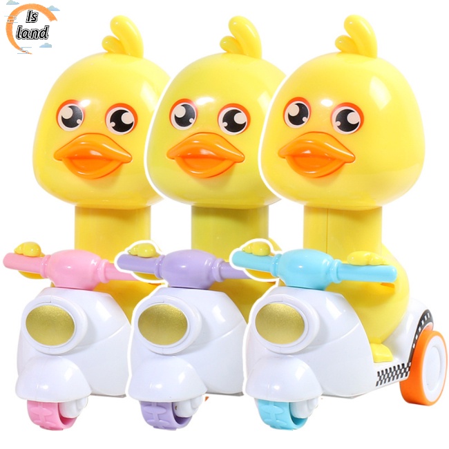 Đồ Chơi Hình Chú Vịt Vàng Dạng Xoay Vui Nhộn Cho Bé