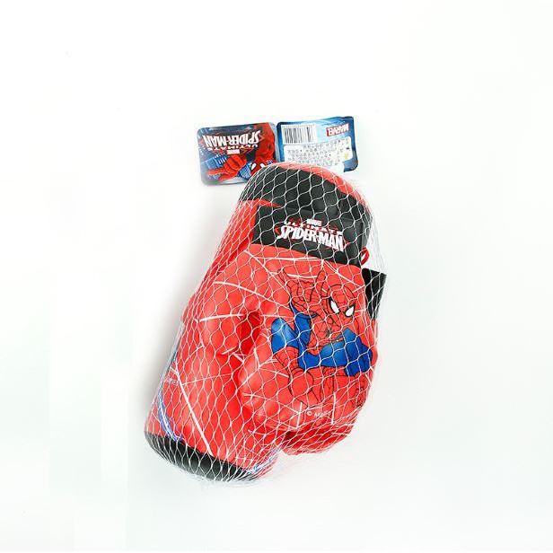 Bộ Túi Đấm Boxing hình Người Nhện Spider Man Chất Liệu Da Mềm An Toàn Cho Bé + TẶNG 2 Găng Tay cho bé (Size Trung)