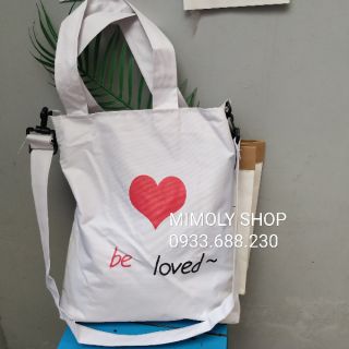 Túi Tote Vải Bố Love ( Ảnh Thật )