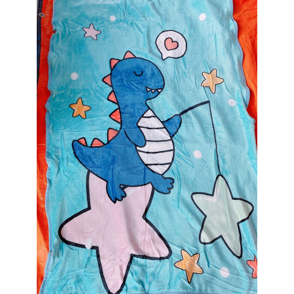 Chăn Tuyết 4 Mùa Mềm Mịn Cho Bé KT 100cm x 140cm(inbox shop để xem mẫu mới)