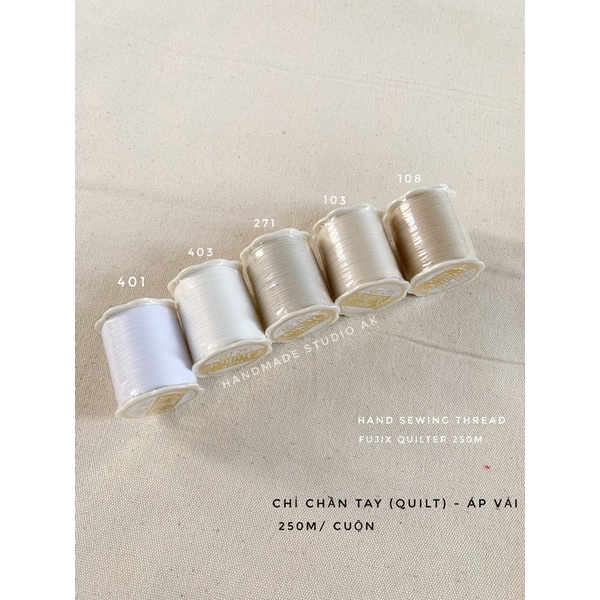 Chỉ Chần Tay Fujix Quilter, 250m