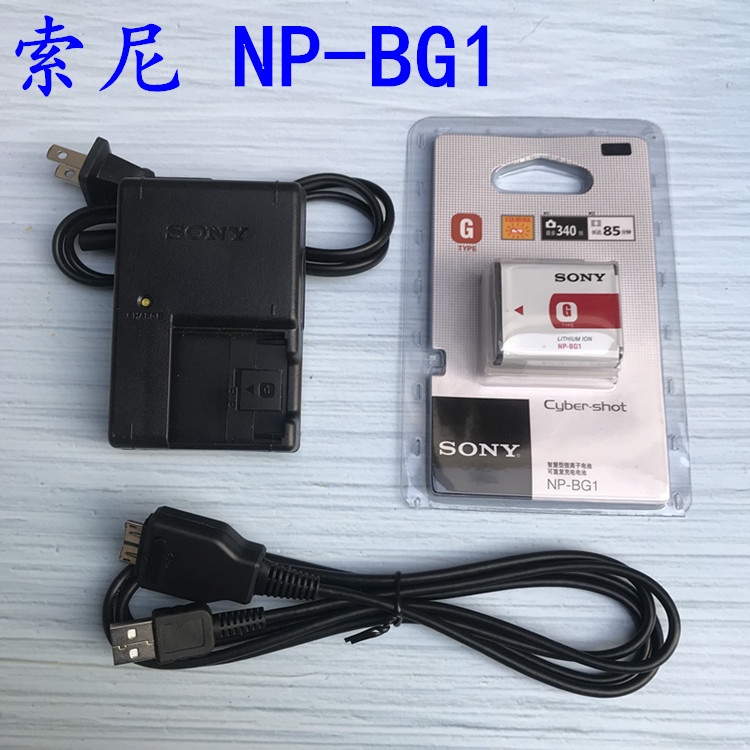 Pin Máy Ảnh Sony DSC-W220 W270 W290 H55 H20 NP-BG1 + Cáp Sạc + Dây Cáp Dữ  Liệu W4M | Shopee Việt Nam