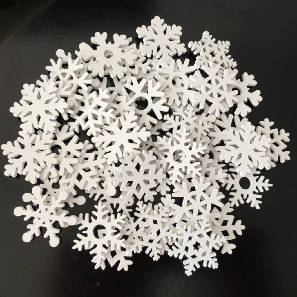 |FREESHIP| Phụ kiện BÔNG TUYẾT Noel- Phụ kiện trang trí giáng sinh, Noel, cây cảnh để bàn làm việc, decor phòng