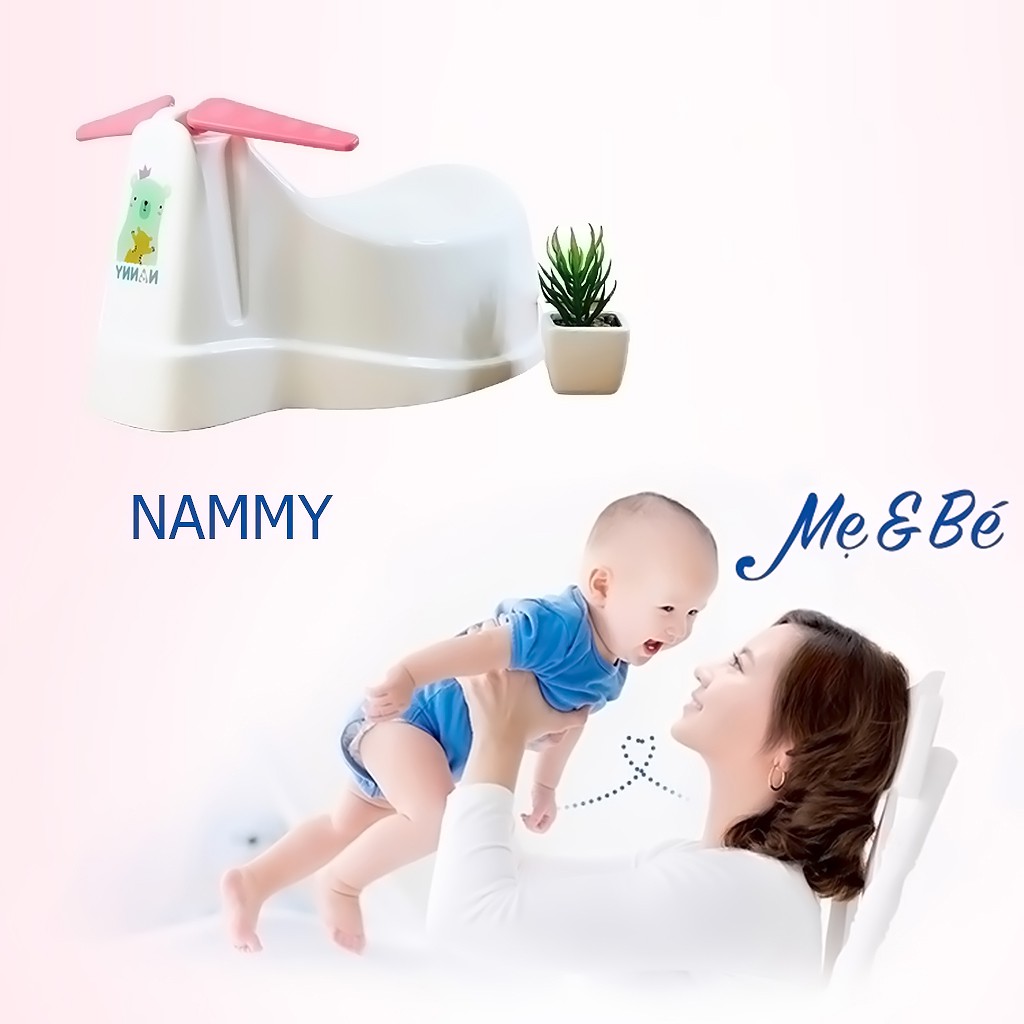 Bô cho bé Nanny N471 bô vệ sinh hình thỏ cho bé Thái Lan