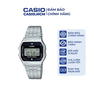 Đồng hồ nam casio chính hãng a159wad-1
