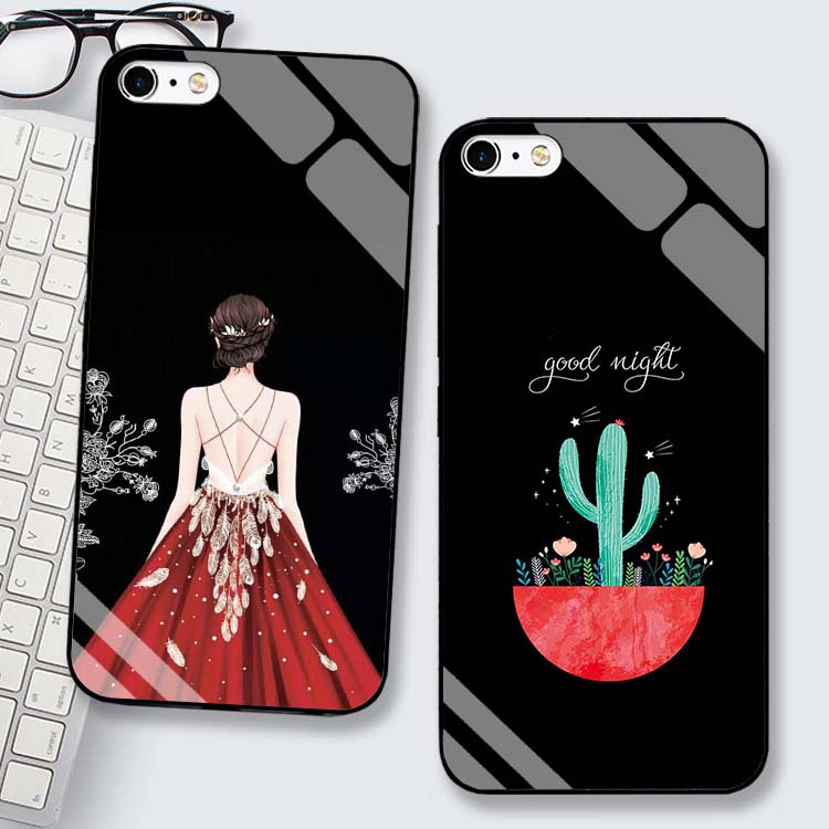 Ốp Iphone 6, 6s, 6 Plus, 6s Plus Lưng Kính Cường Lực Cao Cấp Mới Nhất