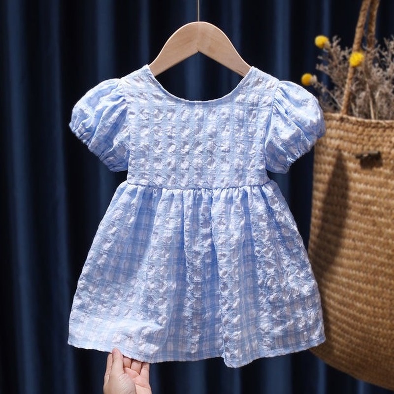 Đầm Công Chúa Thiết Kế Mới Thời Trang Mùa Hè Theo Phong Cách Hàn Quốc Cho Bé