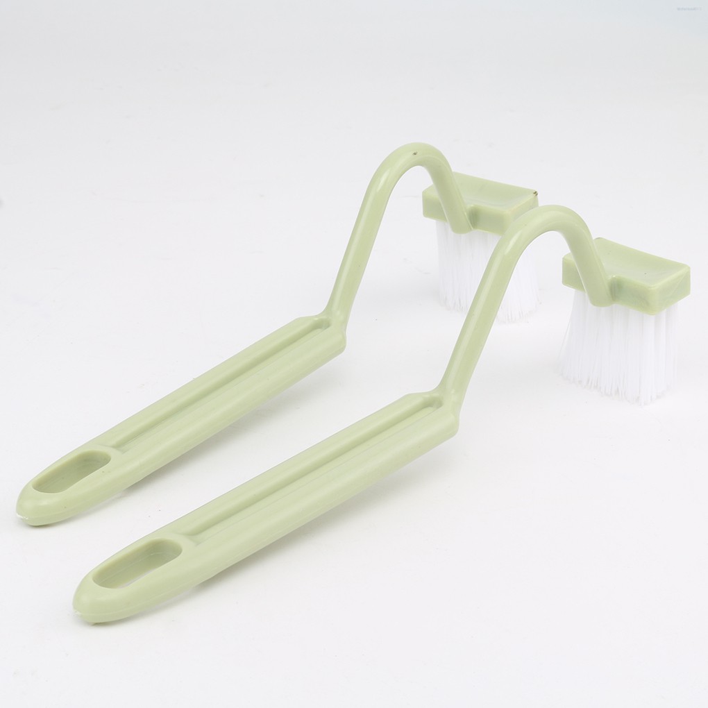 Set 2 Bàn Chải Vệ Sinh Toilet Hình Chữ S