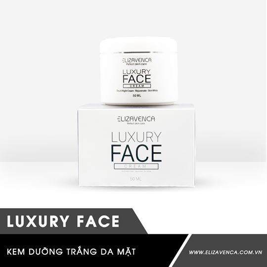 KEM DƯỠNG TRẮNG DA MẶT LUXURY FACE ELIZAVENCA