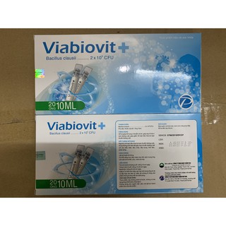 [MEN VI SINH] VIABIOVIT bổ sung vi khuẩn có ích, giúp duy trì hệ vi sinh đường ruột, giúp giảm rối loạn tiêu hoá