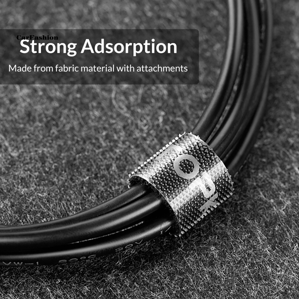 Cuộn dây buộc dây cáp TOPK dài 0.5/1/2/3/5m tiện dụng