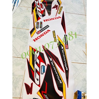 Tem gtr winner X xe đỏ zin