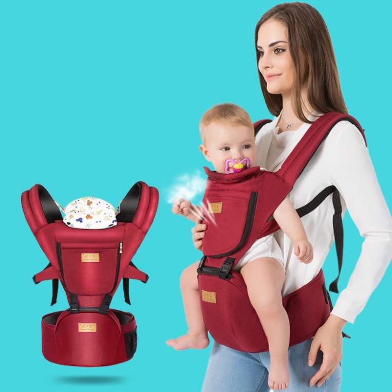 ĐỊU EM BÉ NGỒI 4 TƯ THẾ CÓ CHE NẮNG CÓ GHẾ CHỐNG GÙ Babyjoy Mart