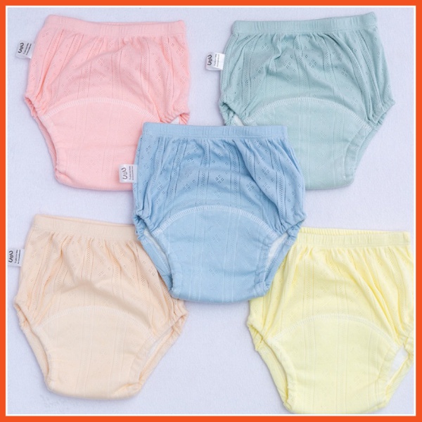 Quần tã cho bé có thể giặt bằng cotton chống rò rỉ chống nước thoáng khí