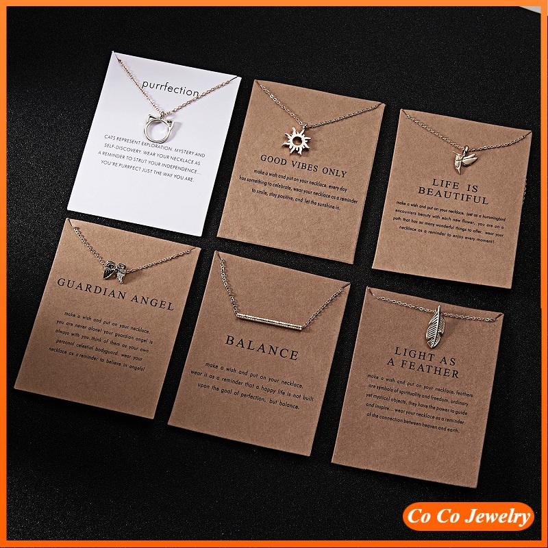 Dây chuyền kiểu dáng đơn giản thời trang Hàn Quốc cho nữ