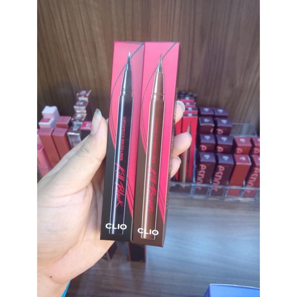 Kẻ Mắt Nước Clio - Bút kẻ viền mắt không lem không trôi chống nước