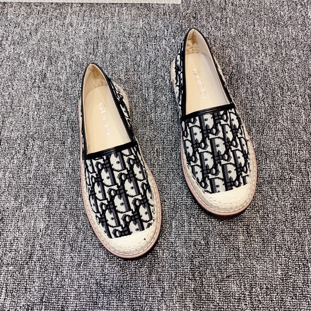 Giày slip on nữ hot hit dạ chữ D.O cực chảnh dễ đi đế doc xịn xò hàng loại 1