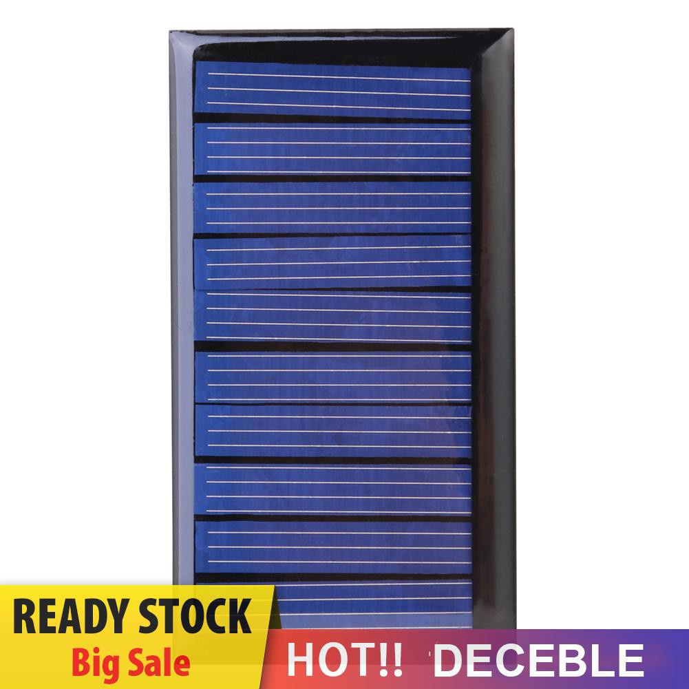 Tấm Pin Năng Lượng Mặt Trời 0.3w 5v 60ma Cho Pin 3.6v