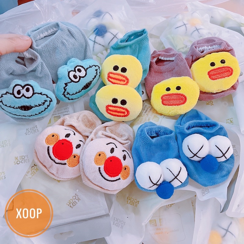 TẤT THÚ KIDS SOCK 2 MẮT CHO BÉ(0-1y)