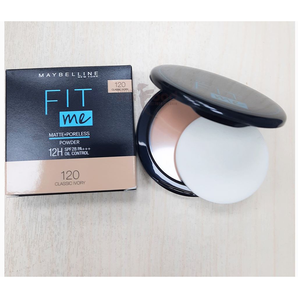 Phấn Nền Dạng Nén Che Phủ Hoàn Hảo, Kiềm Dầu Hiệu Quả Maybelline FitMe Matte Poreless | BigBuy360 - bigbuy360.vn