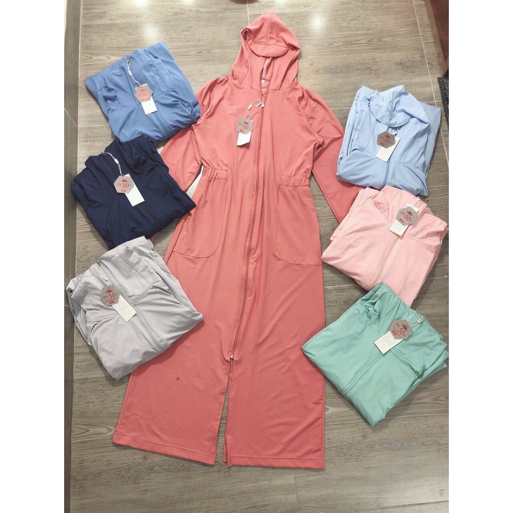 [Vải kim cương loại 1] ÁO Chống Nắng Nữ Thông hơi dáng dài 2020 | BigBuy360 - bigbuy360.vn