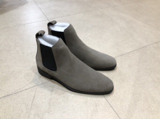 Giày chelsea boot nam da lộn