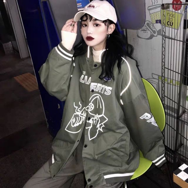 ⚡[ORDER] BOMBER JACKET QUẢNG CHÂU PHẢN QUANG🌵