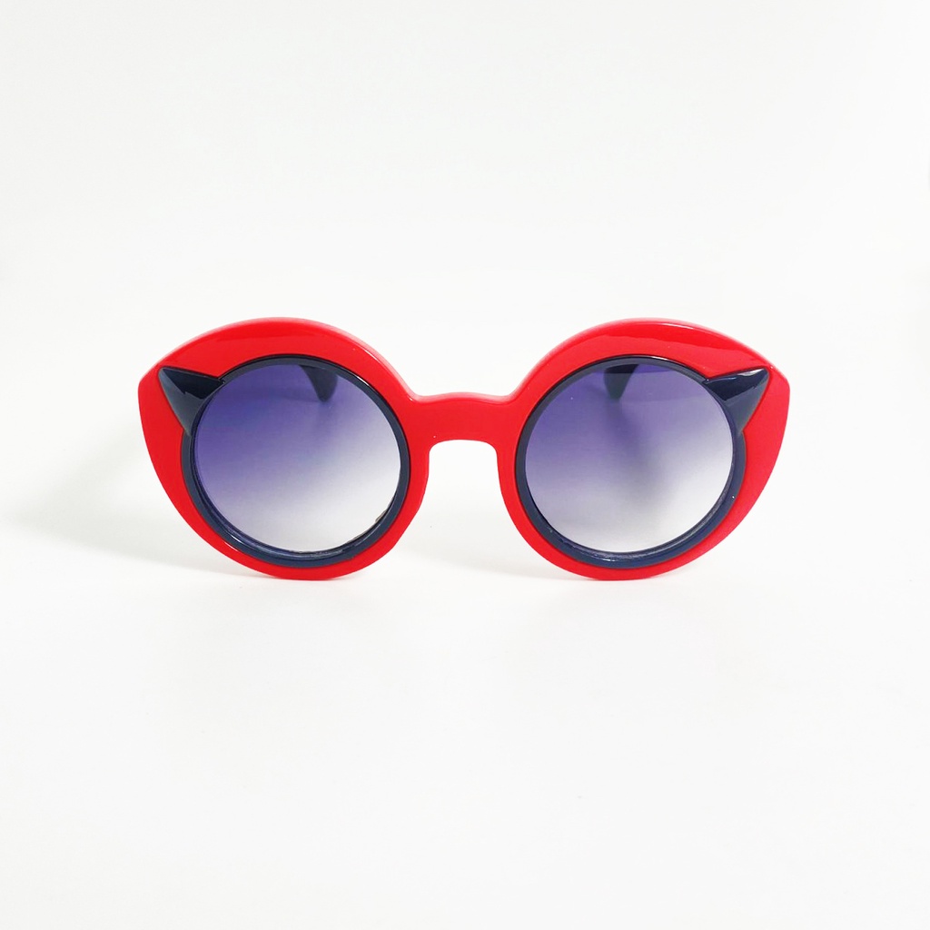 Kính mát trẻ em cao cấp Jun Secret gọng nhựa, kiểu kính hoạt tiết hoạt hình đáng yêu dành cho bé từ 1 đến 5 tuổi JS60A24