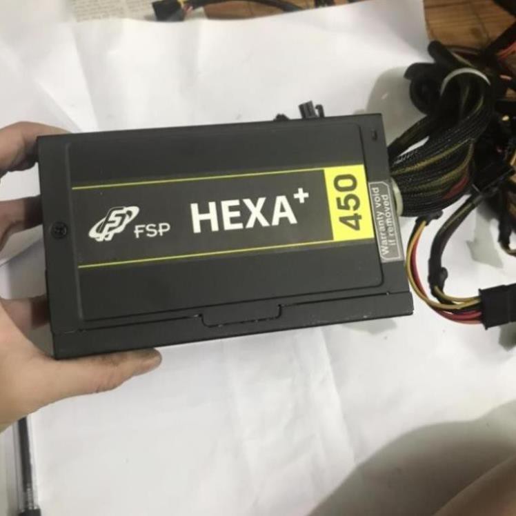 Nguồn FSP Hexa+ 450w nguyên bản sẵn đầu 8 pin nuôi vga