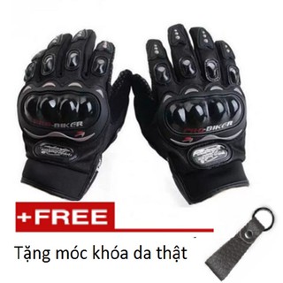 Găng Tay Dài Chiến Thuật Thể Thao Lái Xe Probike Thành Long TL 375 1 (Size L) tặng móc khóa da thật