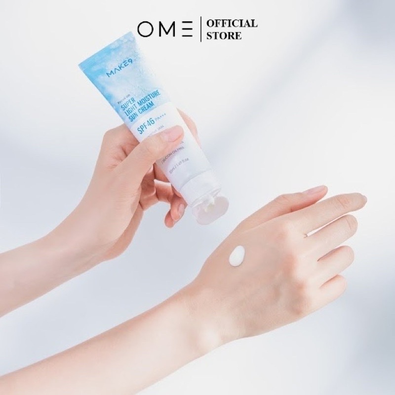 kem chống nắng make9 make 9 dưỡng trắng da bảo vệ da