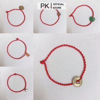Vòng Tay Chỉ Đỏ Hút Tài Lộc May Mắn PK80, Chính Hãng PK's House