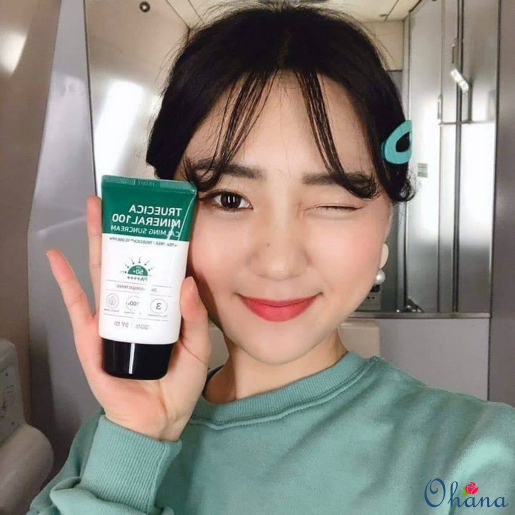 Kem Chống Nắng Some By Mi Truecica Mineral 100 Calming Tone-Up Suncream SPF50+/PA++++