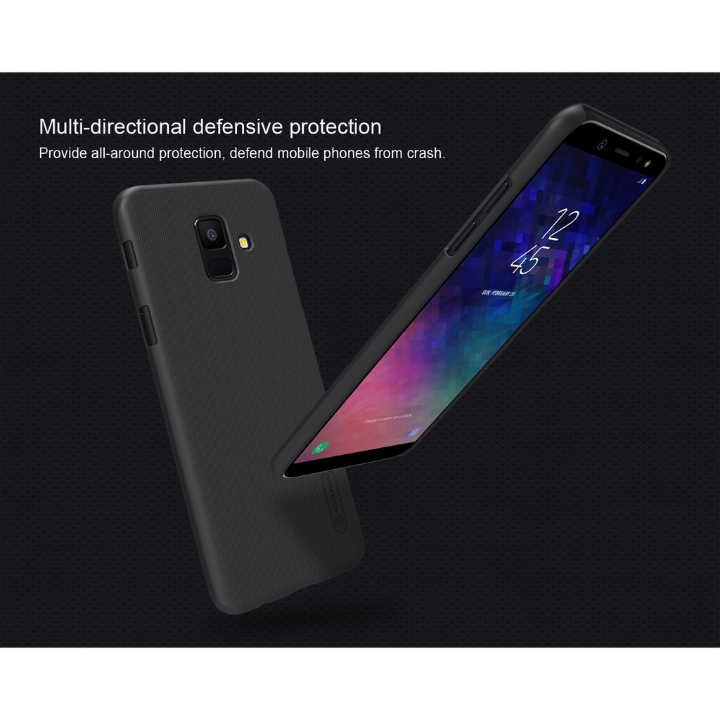 Ốp lưng Samsung Galaxy A6 2018/ A6 plus A6+ 2018/ A8 2018/ A8 Plus A8+ 2018 / A7 2018 - Ốp lưng Nillkin dạng sần