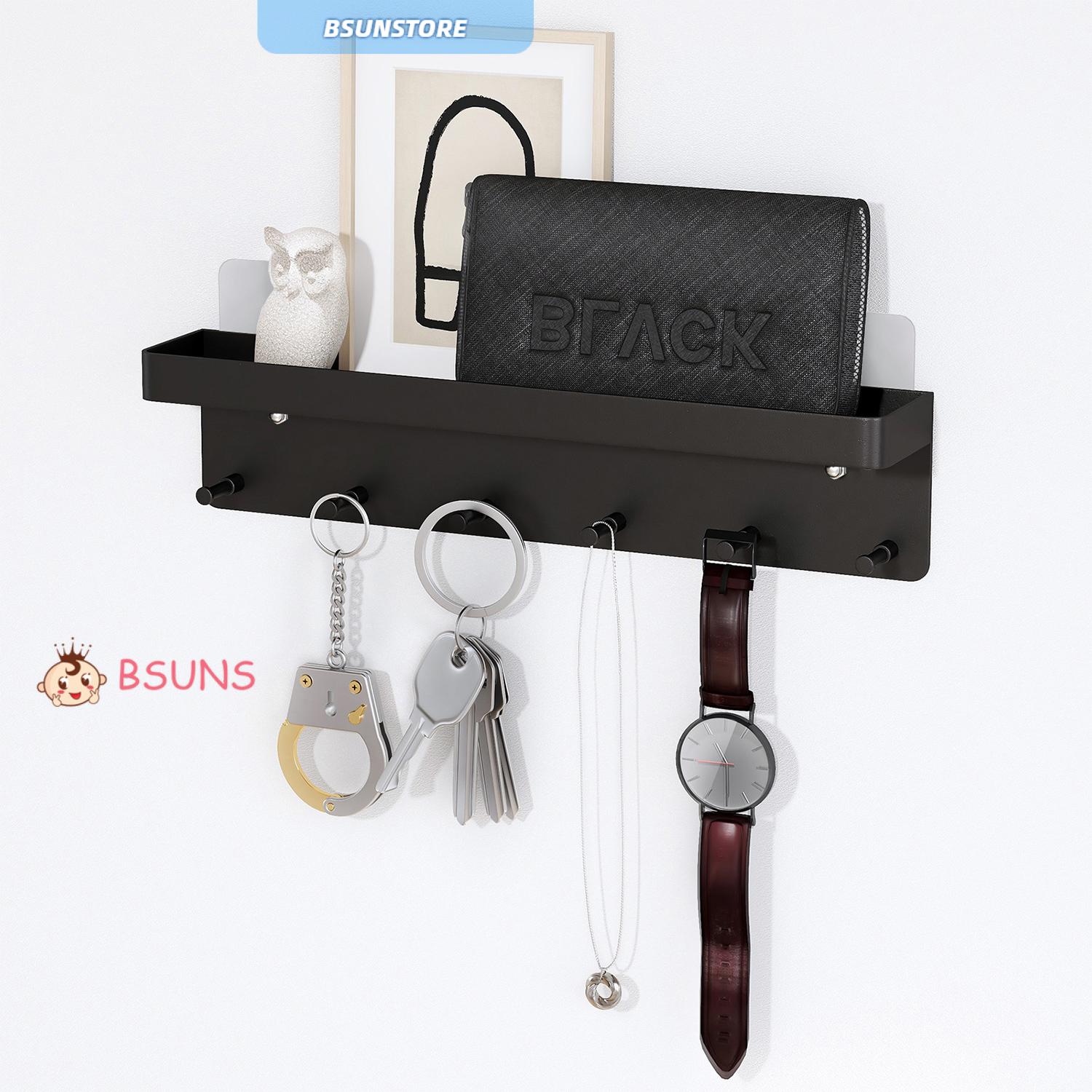 Bộ 6 Móc Treo Đồ Gắn Tường Bằng Thép Không Gỉ