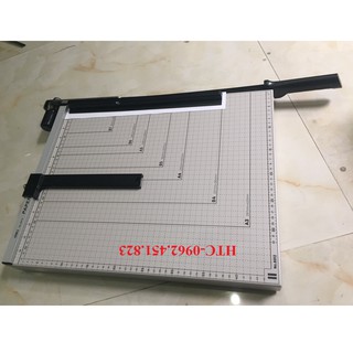Bàn cắt giấy A3 Deli 8012, KT 460 x 380mm