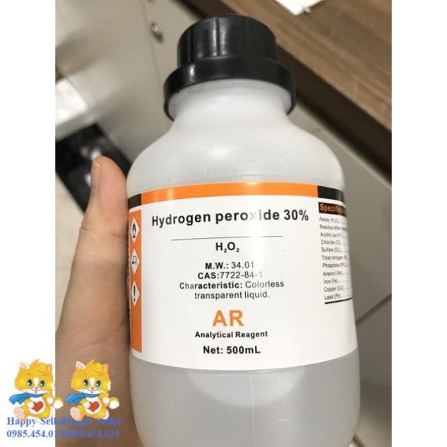 Oxy già chai 500ml hydrogen peroxide 30%