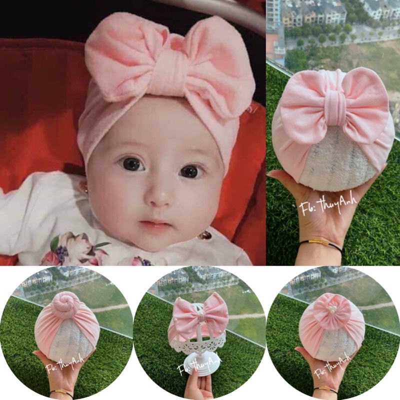 MŨ TUBAN CHO BÉ 👉RẺ ĐẸP👈 - CHẤT COTTON MỀM MỊN - VỪA SÀNH ĐIỆU VỪA CHE THÓP CHO BÉ