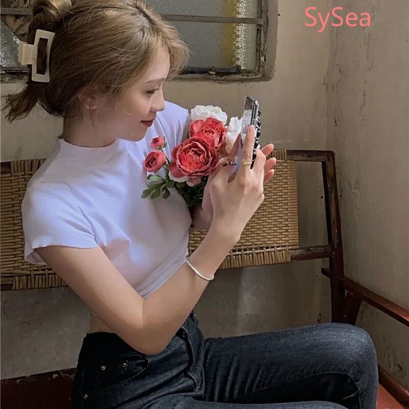 Áo Sơ Mi Hở Lưng Thời Trang Mùa Hè Hàn Quốc Cho Nữ